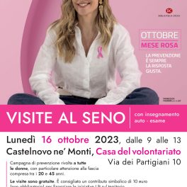 Iniziative per la prevenzione del tumore al seno a Castelnovo Monti
