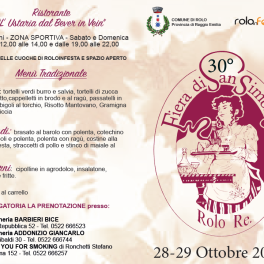 Edizione 2023 della Fiera di San Simone a Rolo