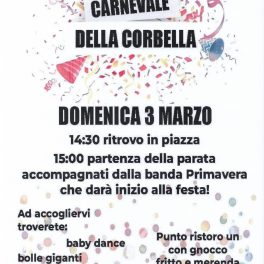 “Carnevale della Corbella” con la ProLoco di Campagnola Emilia