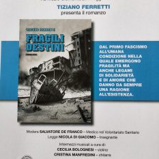 "Fragili destini", presentazione letteraria per AVD Volontariato Domiciliare