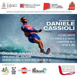 Incontro con lo sciatore nautico paralimpico Daniele Cassioli