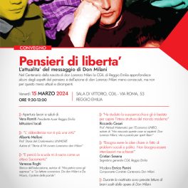"Pensieri di libertà - L’attualità del messaggio di Don Milani"