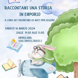"Nati per Leggere" all'emporio solidale Dora