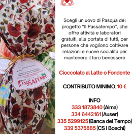 Pasqua 2024 con le uova solidali de Il PassaTempo