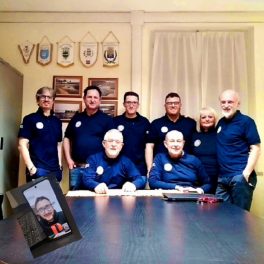 Cambio della guardia Protezione Civile Bentivoglio di Gualtieri