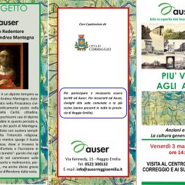 Visita a Correggio con "Più vita agli anni" di Auser