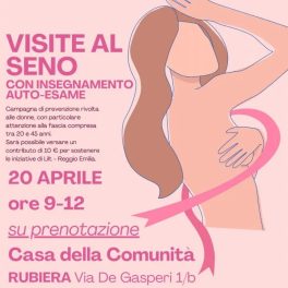 Visite preventive al seno a Rubiera