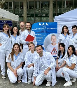 S.O.S. Aneurisma Aorta Addominale (AAA), successo per l’iniziativa di prevenzione in piazza