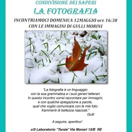 Aperitivo fotografico con ...e terre nuove