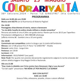 Sport, storia e cibo con l'edizione 2024 di "Colorivalta"