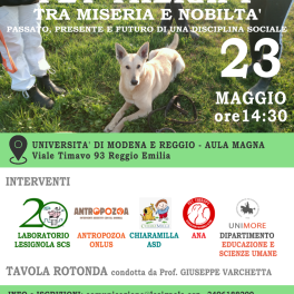 Convegno “Pet Therapy tra miseria e nobiltà”