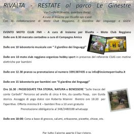 "Rivalta Restate": una domenica di attività a Rivalta