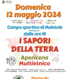 “I sapori della terra”: pomeriggio multietnico a Meletole