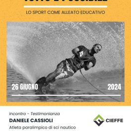 Incontro con l'atleta paralimpico Daniele Cassioli