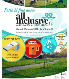 Locandina Festa All Inclusive Sport Light 742x1024