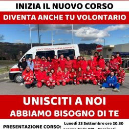 Corso di formazione 2024 per la Croce Rossa di Carpineti e Baiso