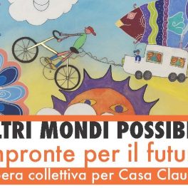 "Altri mondi possibili - Impronte per il futuro", opera collettiva per Casa Claudia a Correggio