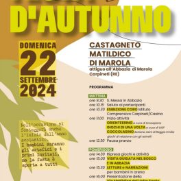 Festa d'autunno 2024 al Castagneto Matildico di Marola