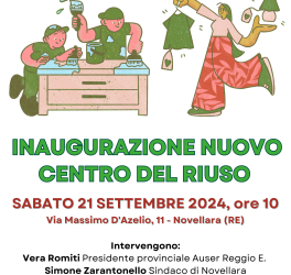 Nuovo centro del riuso a Novellara