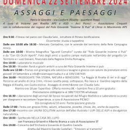 Edizione 2024 di "Assaggi e paesaggi" al parco di Rivalta