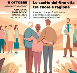 “Le scelte del fine vita tra cuore e ragione”: momento di confronto con I Sentieri del Sollievo