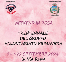 Festa a Fabbrico per i 30 anni del Gruppo di Volontariato Primavera