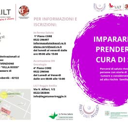 "Imparare a prendersi cura di sé": continuano i percorsi di salute con Lilt per persone con storia di tumore o ad alto rischio familiare