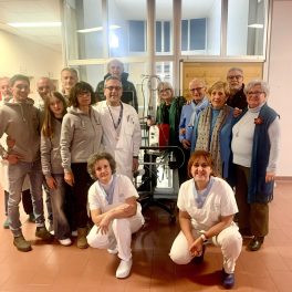 Nuova tecnologia per l’Urologia reggiana grazie all’associazione Vittorio Lodini, al team Pandita e a Ripuliamoci