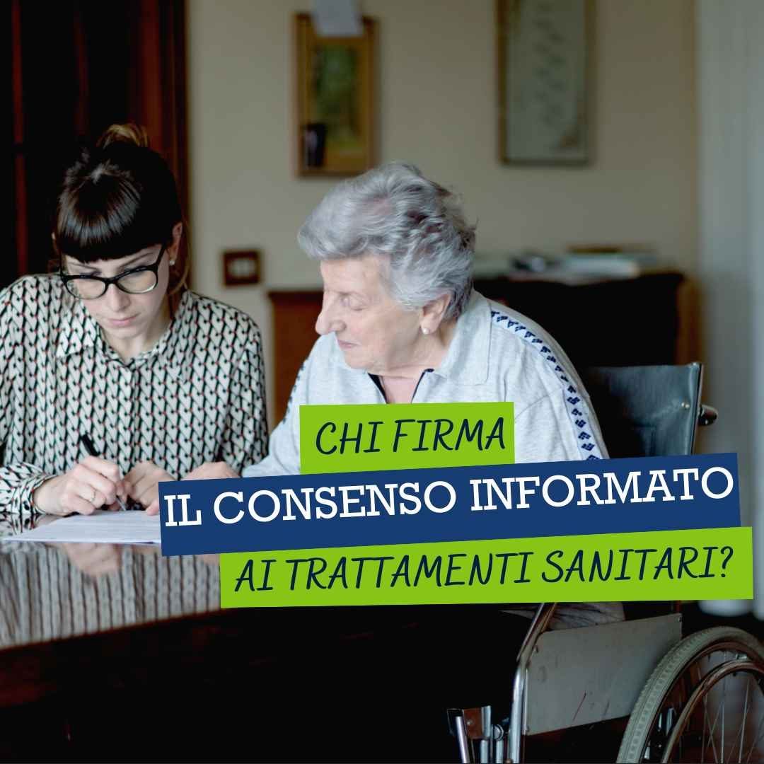 chi firma il consenso informato ai trattamenti sanitari?