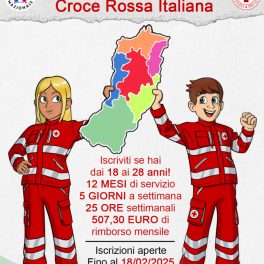 Servizio Civile Universale 2025 con i comitati della Croce Rossa della provincia di Reggio Emilia