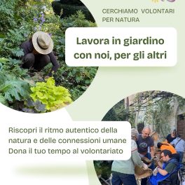 Campagna ricerca volontari di Arte in Orto