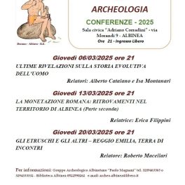 Tre incontri con il Gruppo Archeologico Albinetano