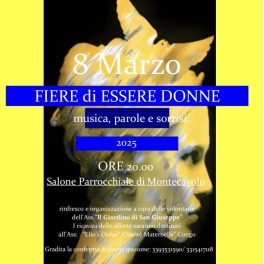 "Fiere di essere donne": l'8 marzo con il Giardino di San Giuseppe