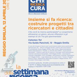 "Insieme si fa ricerca: costruire progetti tra ricercatori e cittadini"