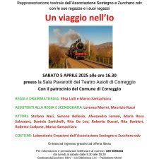 "Un viaggio nell'Io": appuntamento a teatro a Correggio con Sostegno &amp; Zucchero