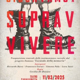 "Giocavamo a sopravvivere": le storie della Locanda della Memoria vanno a teatro