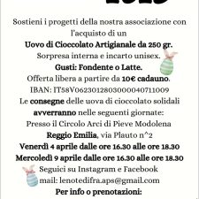 Uova di Pasqua 2025 al cioccolato per Le Note di Fra