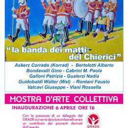 Dal 6 aprile alla Rocchetta di Castellarano una originale mostra d’arte collettiva a favore del Grade