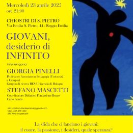 "Giovani. Desiderio di infinito", incontro con il Centro Culturale Blaise Pascal