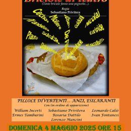 "Briciole di teatro": spettacolo a Fabbrico con gli attori di Auser