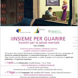 “Insieme per Guarire" - Incontri per la salute mentale in Val d'Enza
