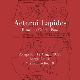 "Aeterni Lapides. Ritorno a Ca' del Pino": nuova mostra fotografica per la Società Reggiana d'Archeologia
