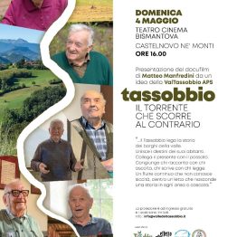 Presentazione de "Tassobbio, il torrente che scorre al contrario”&nbsp;