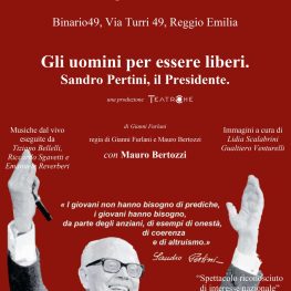 “Gli uomini per essere liberi. Sandro Pertini, il Presidente” al Binario49