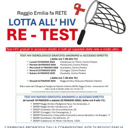 Settimana Europea dei test HIV a Reggio Emilia e provincia