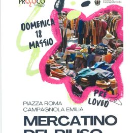 Mercatino del riuso a Campagnola Emilia