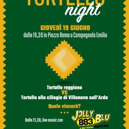 Tortello night 2025 a Campagnola Emilia
