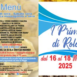 Edizione 2025 de "I primi di Rolo"