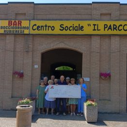Donazione del centro sociale bar il Parco di Rubiera ad Aima – Malattia Alzheimer