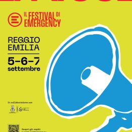 Si cercano volontari per il festival di Emergency a Reggio Emilia dal 5 al 7 settembre 2025